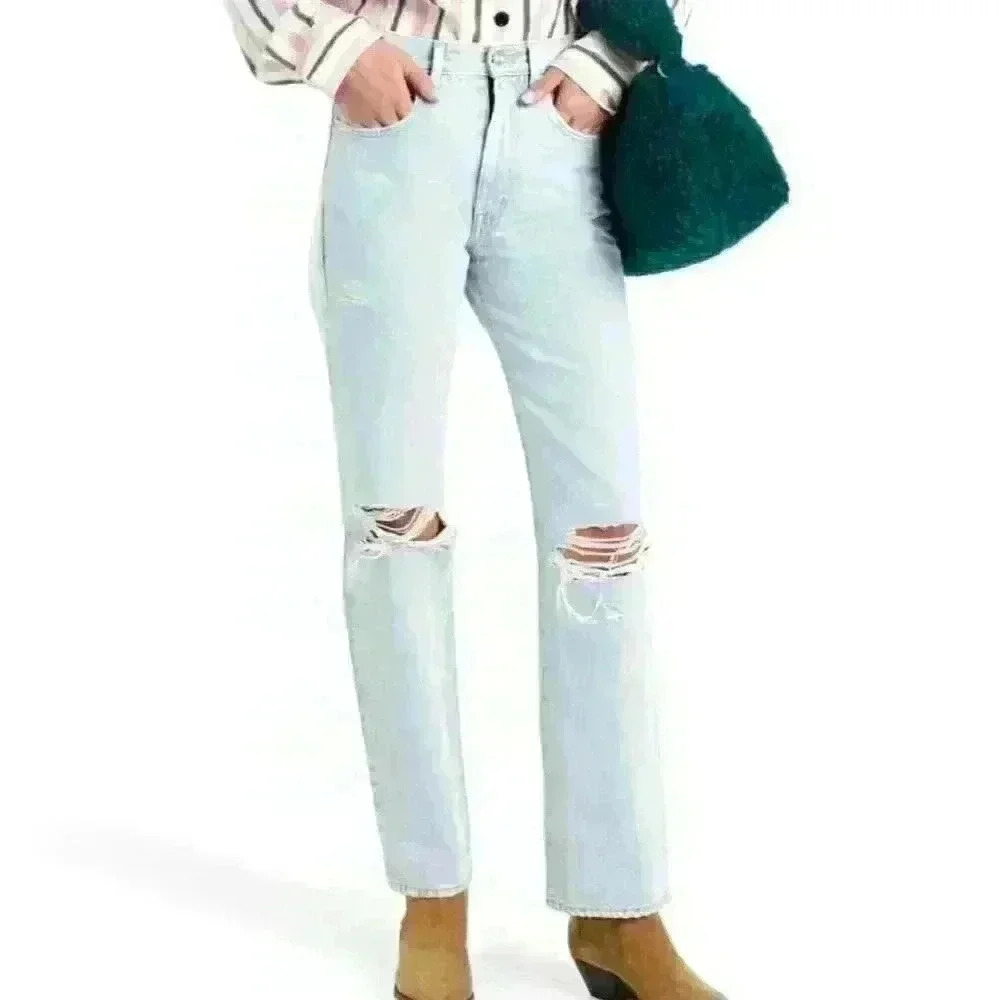 SLVRLAKE  Blue London Crop Jeans - Sz 27 - Barely Worn